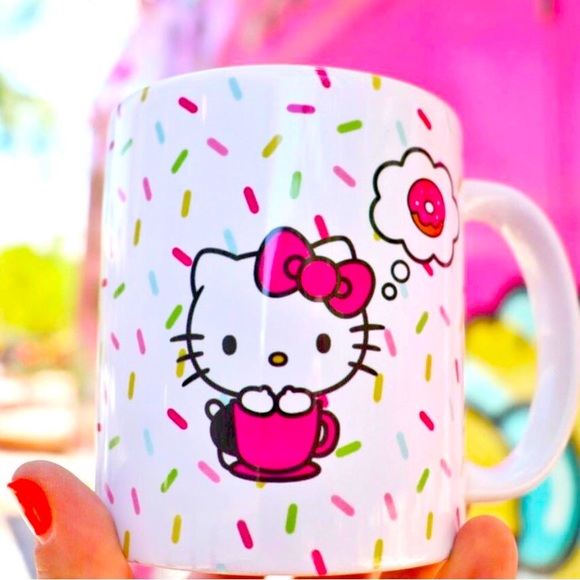 Hello Kitty Accessories - Hello Kitty Cafe Las Vegas Exclusive Sprinkled Mug